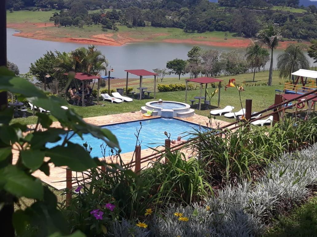 Hotel Pousada Recanto Varanda Do Sol Joanópolis Exterior foto